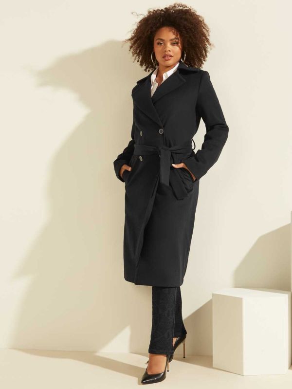 Guess Dounia Trench Rockar Dam Blå | 349581-BFW