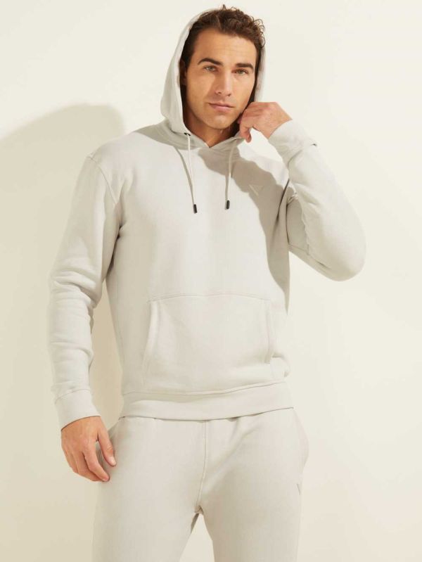 Guess Eco Aldwin Hoodie Herr Grå | 321479-KCF