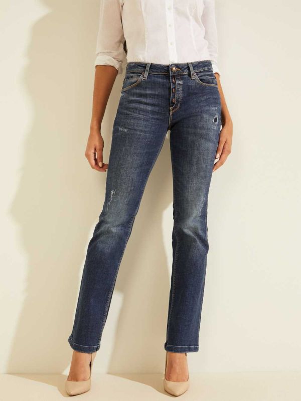 Guess Eco Bootcut Sexy Jeans Dam Blå | 639172-PER