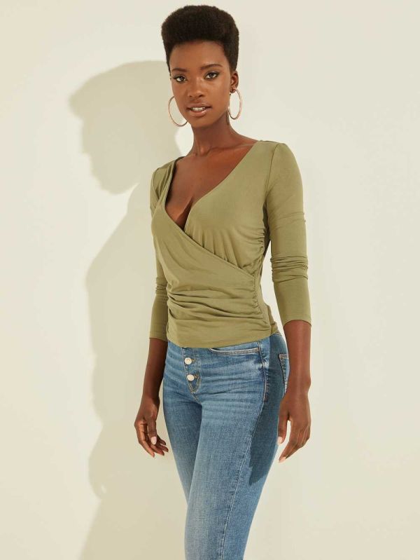 Guess Eco Mena Crossover Top Blast Dam Tvätt | 807295-JWD