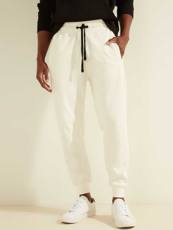 Guess Eco Roy Mjukisbyxor Herr Vita | 256409-BEC