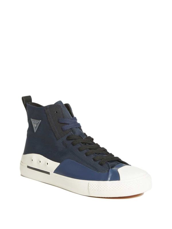 Guess Ederle High-Top Sneakers Herr Blå Olika Färger | 719852-PHJ