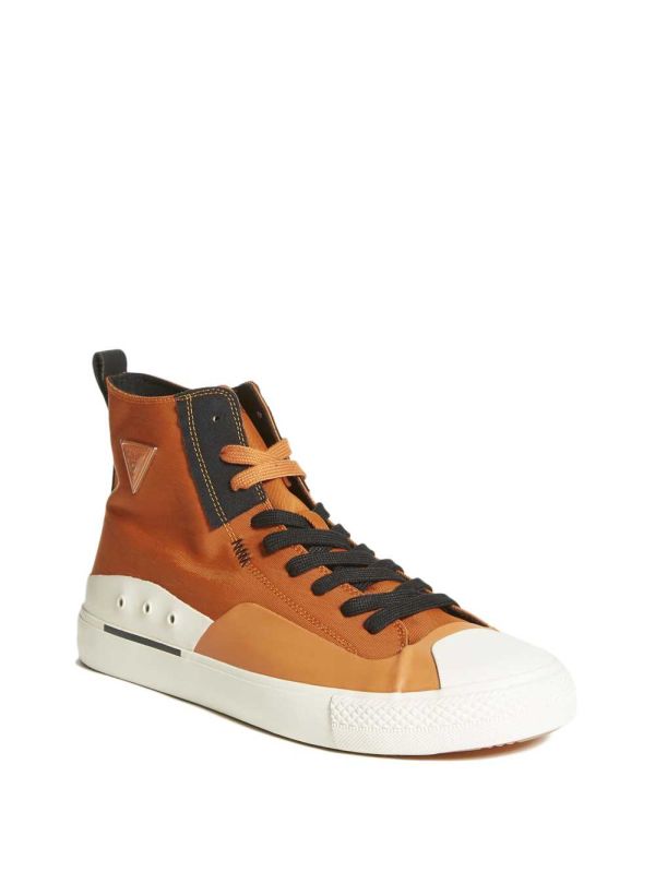 Guess Ederle High-Top Sneakers Herr Orange Olika Färger | 168097-UGZ