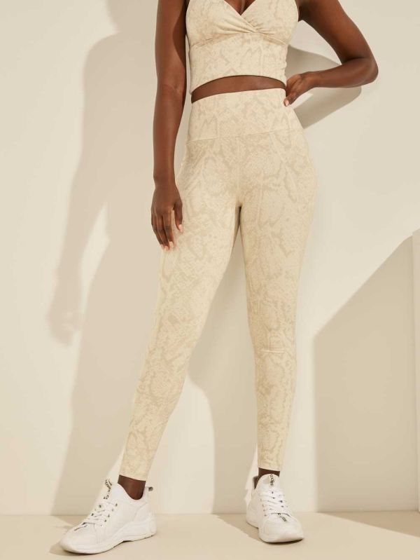 Guess Erin Leggings Dam Ljusgula | 254610-VUP