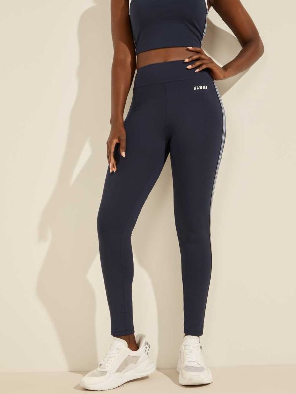 Guess Ethel Leggings Dam Blå | 967812-NBJ