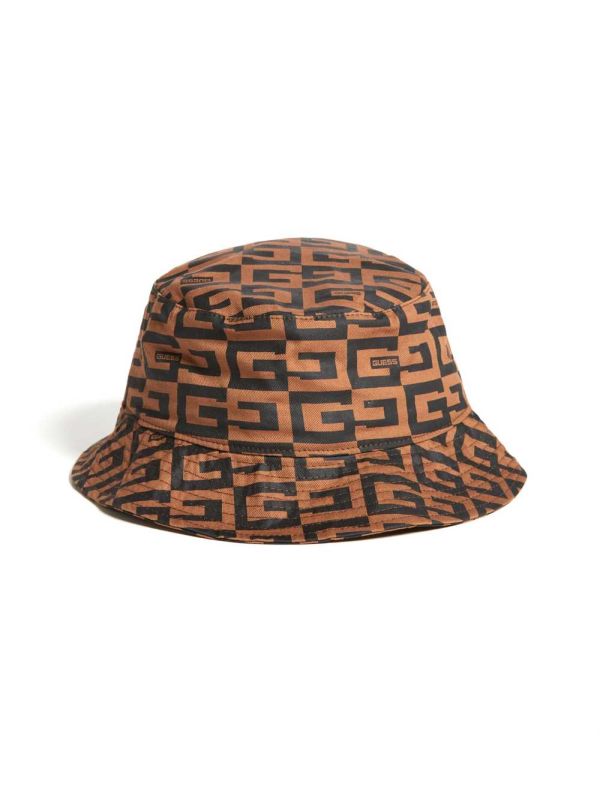 Guess G Checker Logo Bucket Hatt Dam Bruna | 294561-INH