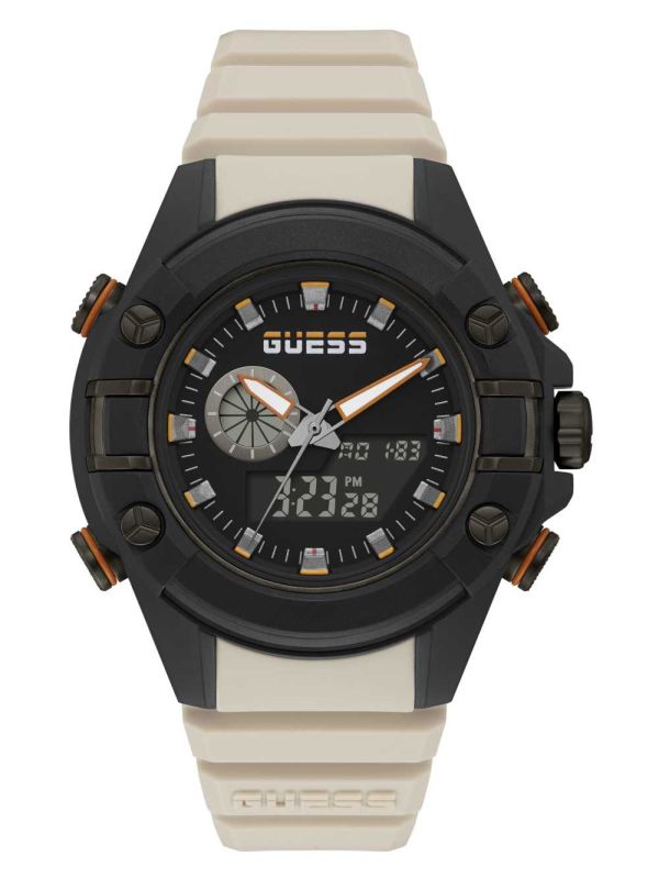 Guess G Force Beige Digital Klocka Herr Olika Färger | 561702-TWL
