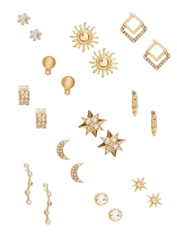 Guess Glamour Stud Set Örhängen Dam Guld | 061593-OMX