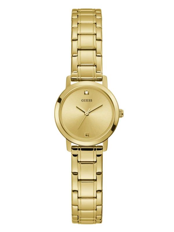 Guess Gold-Tone Diamond Analog Klocka Dam Olika Färger | 592074-SBQ