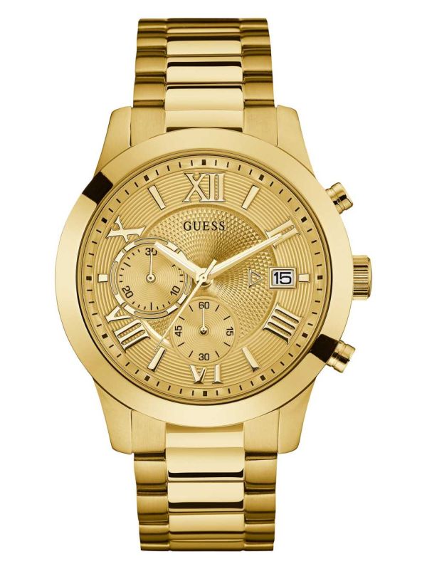 Guess Gold-Tone Klassiska Klocka Dam Guld | 179258-ZNV