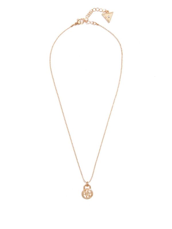 Guess Gold-Tone Quattro G Halsband Dam Guld | 035192-QIN