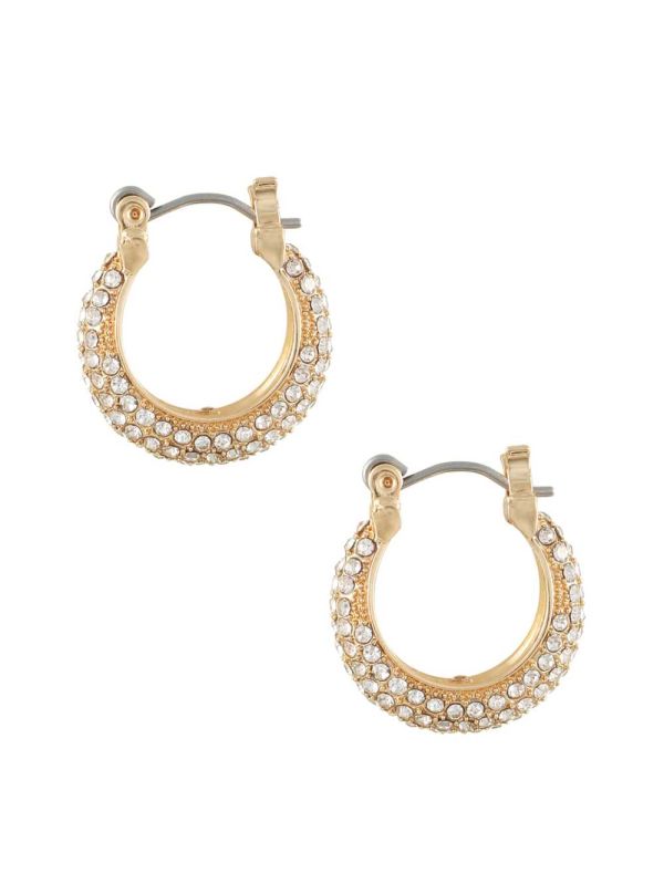 Guess Gold-Tone Rhinestone Set Örhängen Dam Guld | 734605-DST