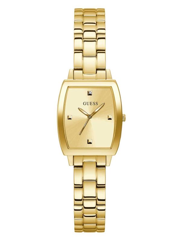 Guess Gold-Tone and Diamond Analog Klocka Dam Olika Färger | 671038-YPL