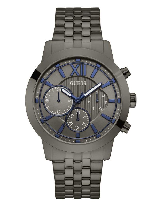 Guess Gunmetal Multifunction Klocka Herr Obsidian | 169420-YEI