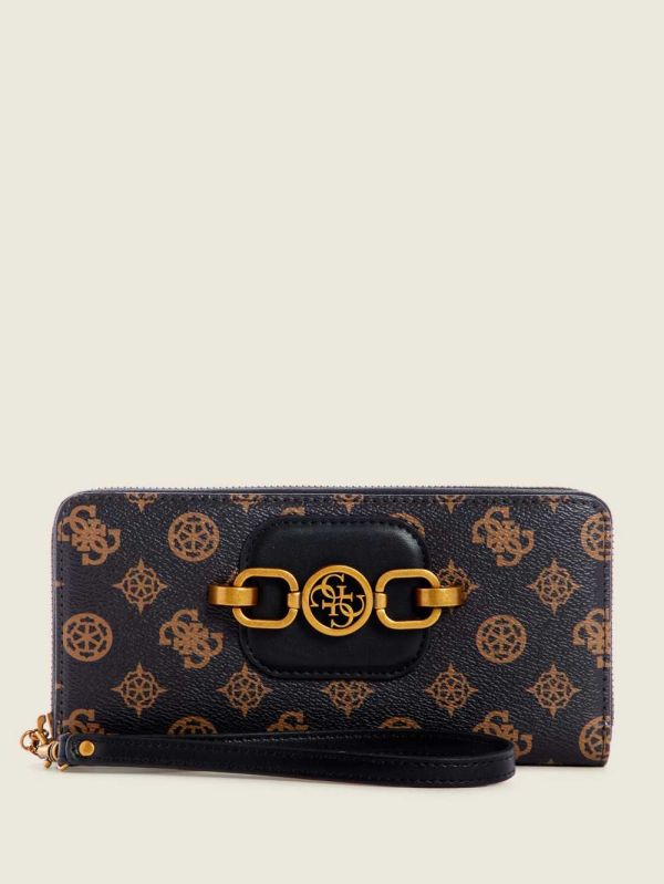 Guess Hensely Logo Large Zip-Around Plånbok Dam Olika Färger | 436720-ZQW