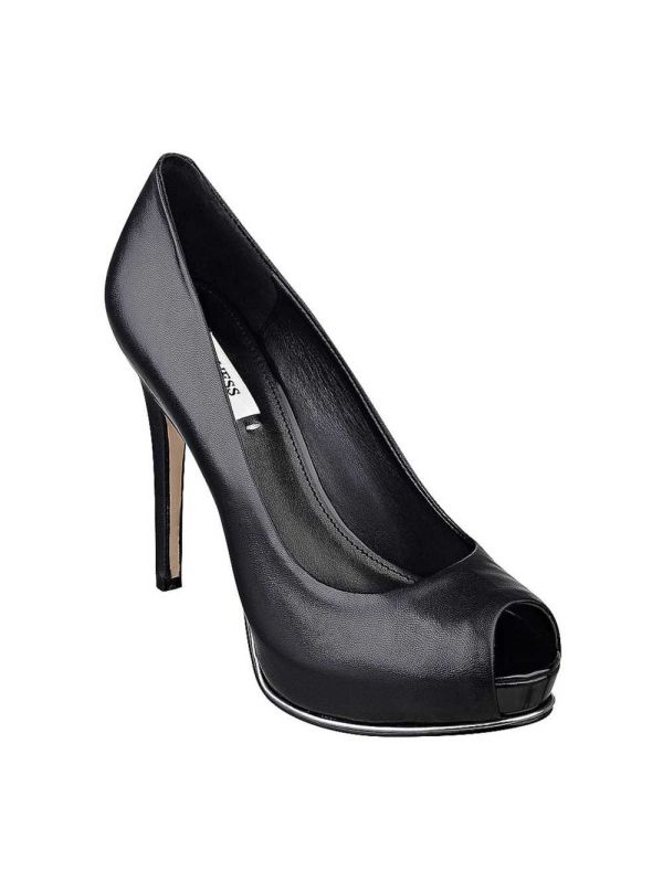 Guess Honora Peep-Tå Platform Pumps Pumps Dam Indigo | 421083-MRF