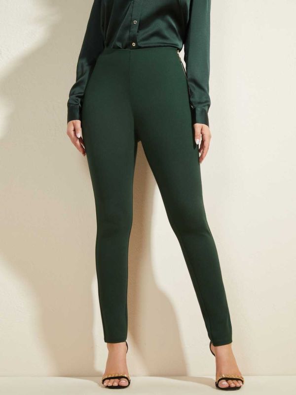 Guess Jane Ponte Leggings Dam Gröna | 970825-LWD