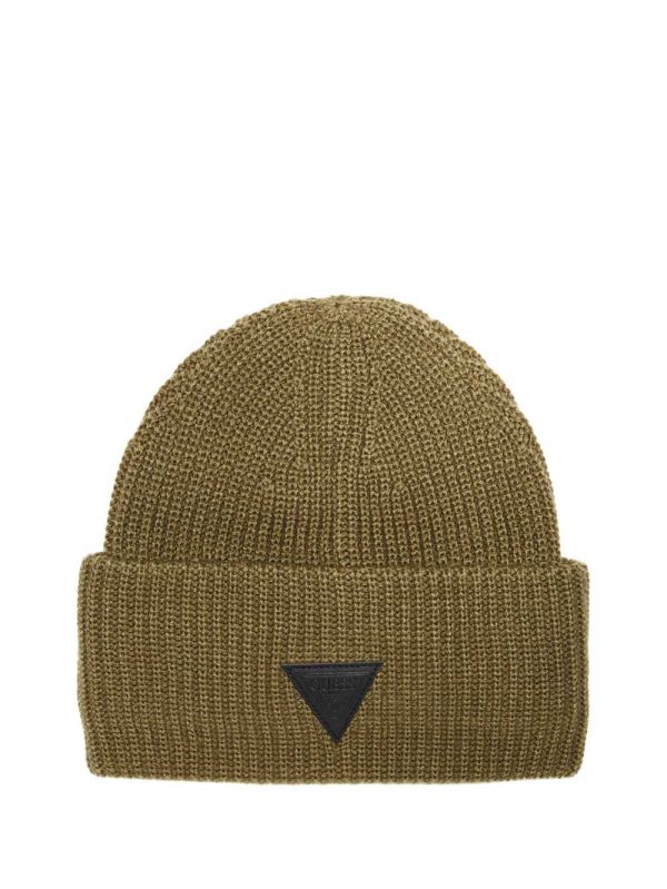 Guess Justyn Triangle Logo Mössa Herr Olivgröna | 801754-ROP
