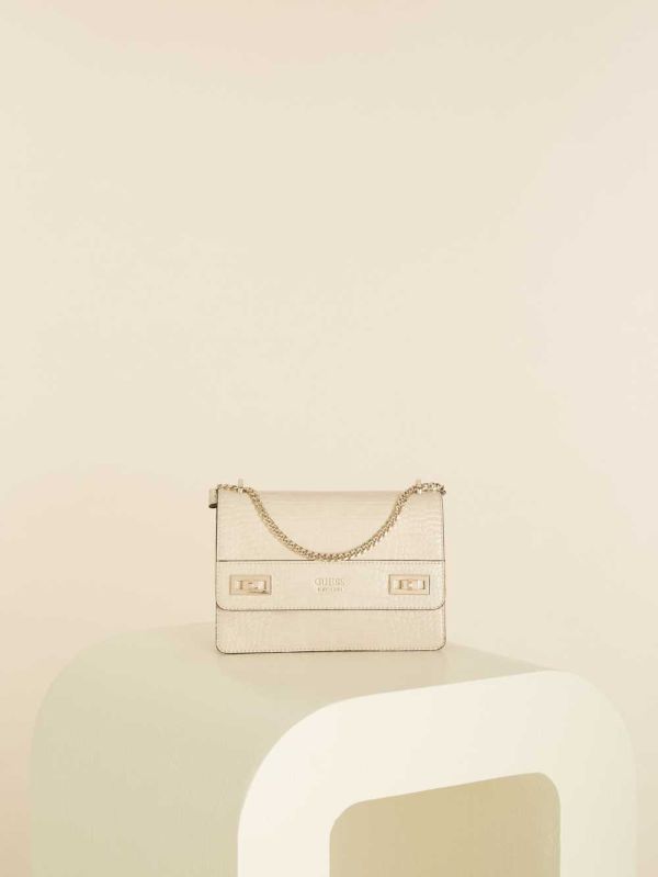 Guess Katey Convertible Crossbody Väska Dam Grå | 438107-UTR
