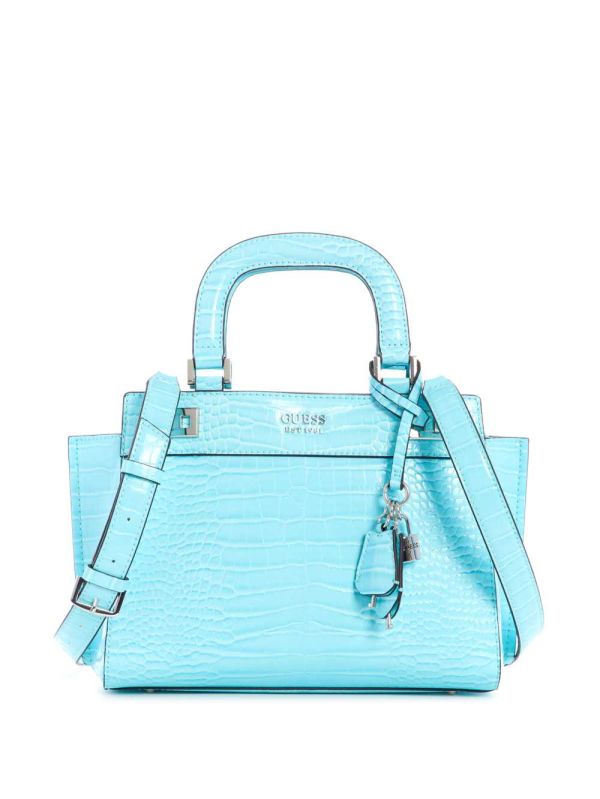Guess Katey Girlfriend Satchel Väska Dam Ljusturkos | 301568-HRQ