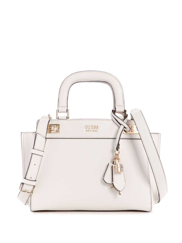 Guess Katey Girlfriend Satchel Väska Dam Grå | 741982-ZSW