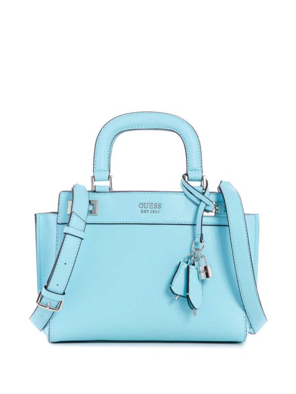 Guess Katey Girlfriend Satchel Väska Dam Ljusturkos | 756823-EDJ