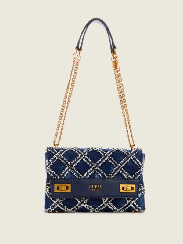 Guess Katey Quilted Axelväska Dam Olika Färger | 520876-MRT