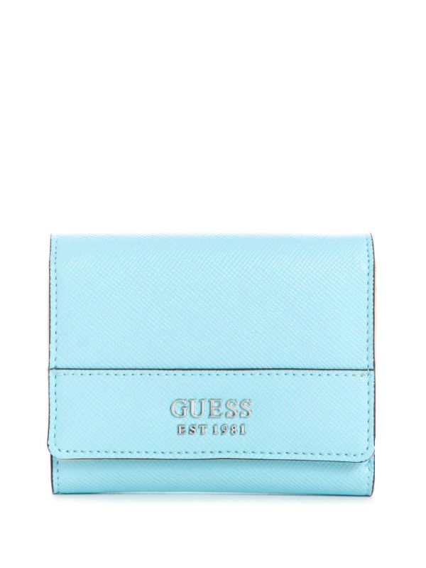 Guess Katey Trifold Plånbok Dam Ljusturkos | 652380-HFA