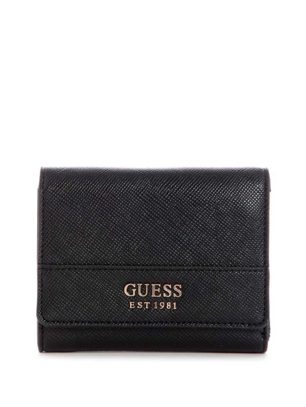 Guess Katey Trifold Plånbok Dam Svarta | 530867-FPE