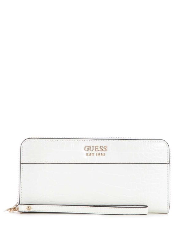 Guess Katey Zip-Around Crossbody Väska Dam Kungsblått | 049183-TEL