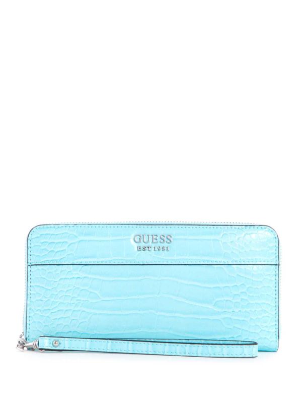 Guess Katey Zip-Around Crossbody Väska Dam Ljusturkos | 067834-ENY