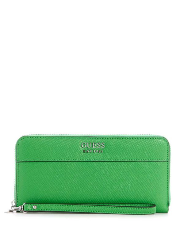 Guess Katey Zip-Around Plånbok Dam Gröna | 704361-AID