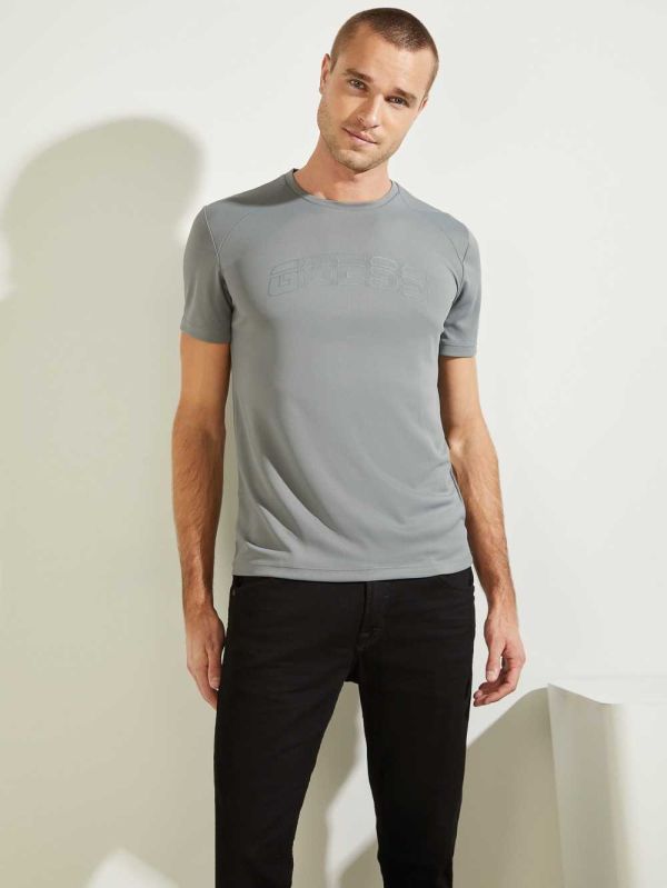 Guess Korey T-shirt Herr Grå | 596421-UNM