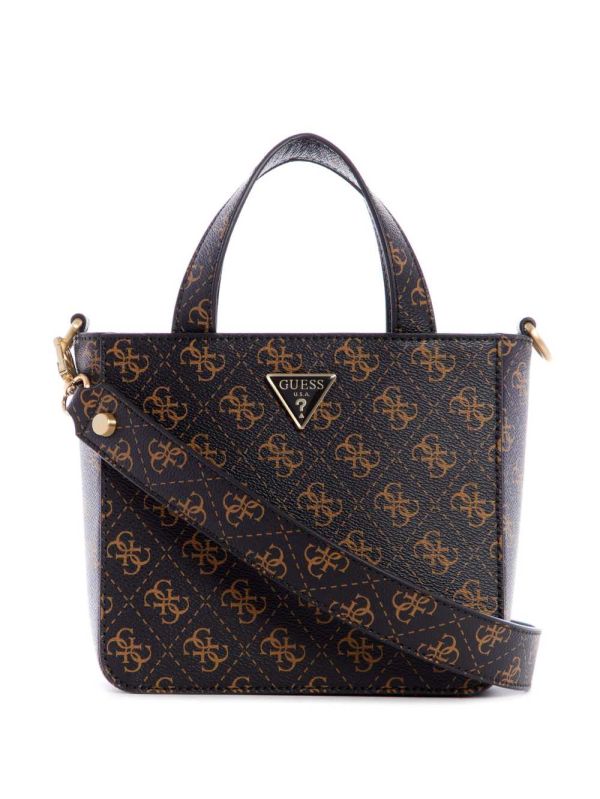 Guess Layla Mini Toteväska Dam Bruna Olika Färger | 941568-XLJ