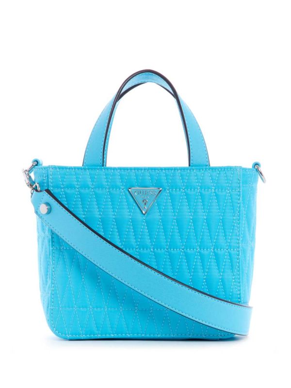 Guess Layla Mini Toteväska Dam Ljusturkos | 765913-HOC