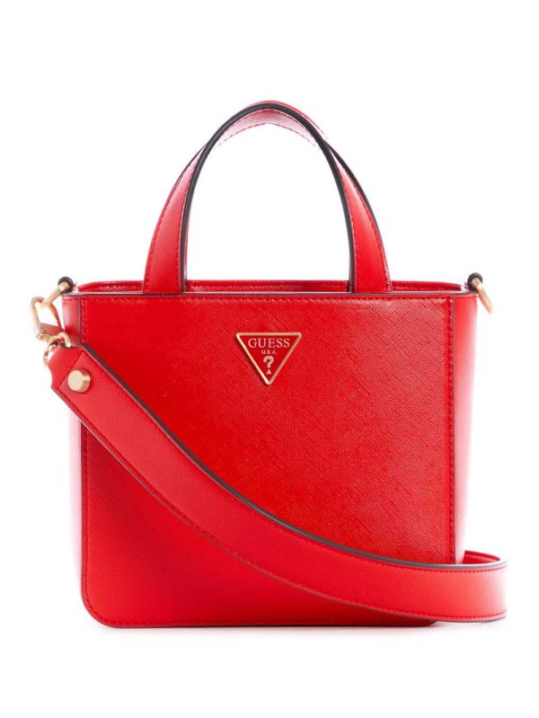 Guess Layla Mini Toteväska Dam Röda | 537910-KNT