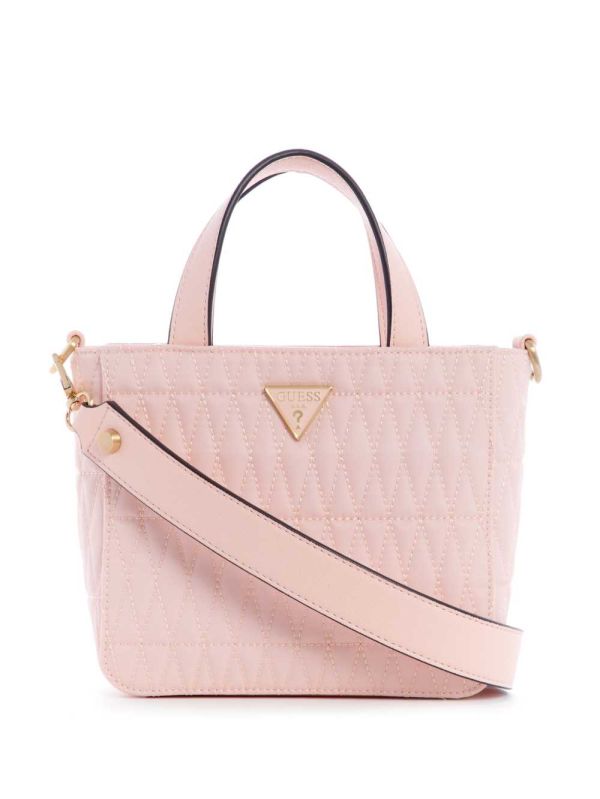Guess Layla Nylon Mini Toteväska Dam Rosa | 768043-YAR