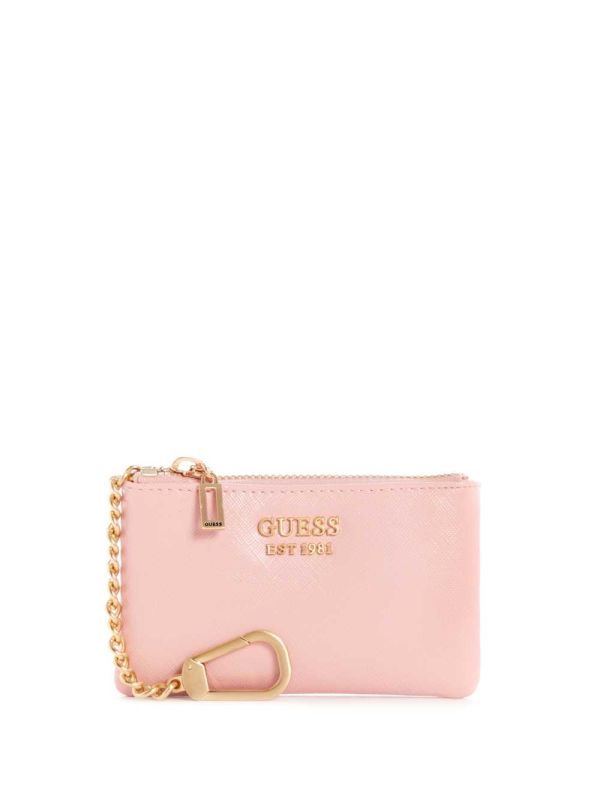 Guess Layla Zip Pouch Plånbok Dam Rosa | 416783-JIF