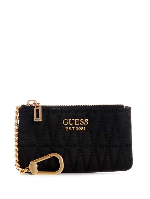 Guess Layla Zip Pouch Plånbok Dam Svarta | 781304-XJL