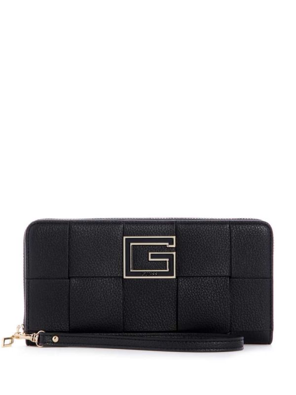 Guess Liberty City Zip-Around Plånbok Dam Svarta | 905237-CZP