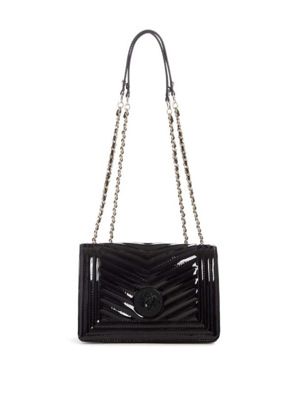 Guess Lida Convertible Crossbody Väska Dam Svarta | 219540-IYP