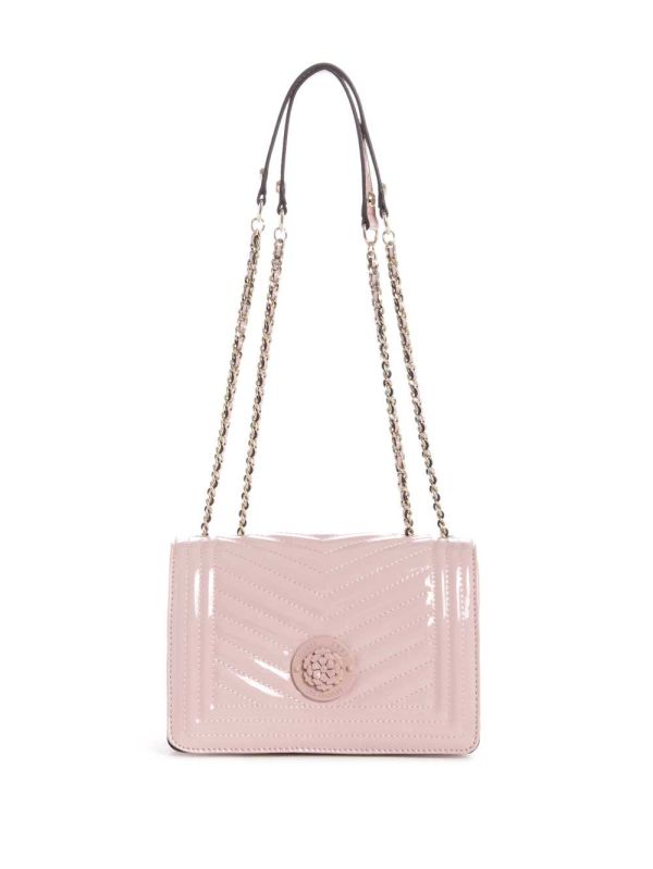 Guess Lida Convertible Crossbody Väska Dam Rosa Rosa | 817395-POA