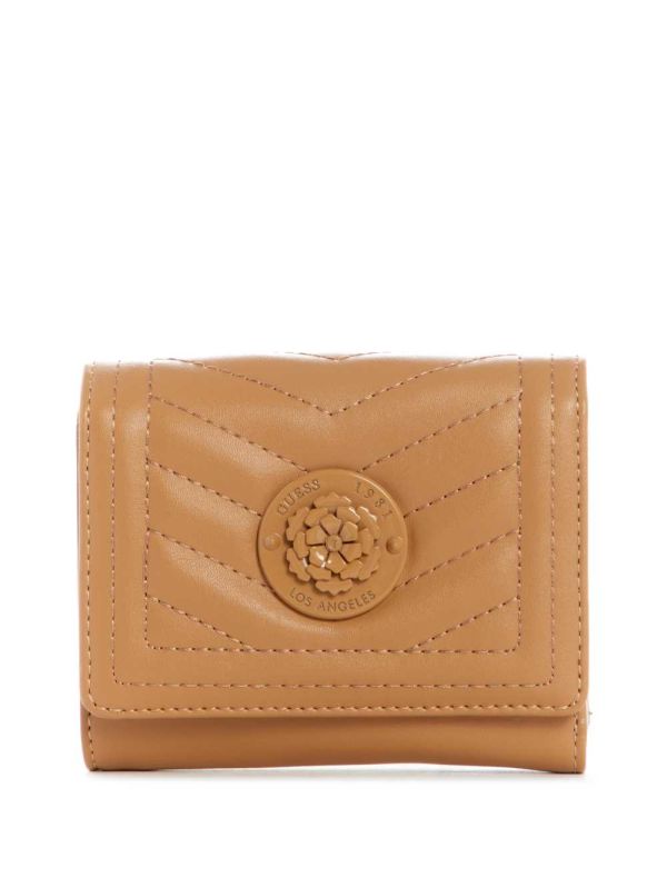 Guess Lida Trifold Plånbok Dam Beige | 548976-WQP