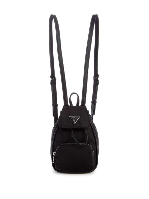 Guess Little Bay Mini Ryggsäck Dam Svarta | 179384-TLW