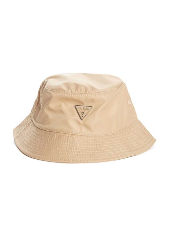 Guess Logo Emblem Nylon Bucket Hatt Dam Bruna | 283754-LKA