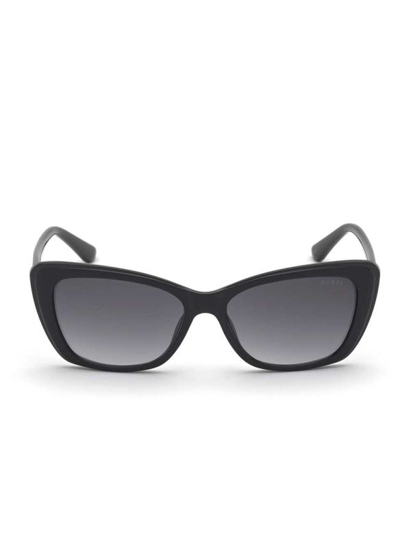 Guess Lori Cat-Eye Solglasögon Dam Svarta | 426081-COP
