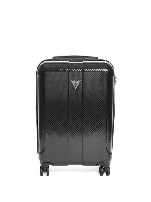 Guess Lustre 20" Spinner Suitcase Resväska Dam Svarta | 725430-CIV