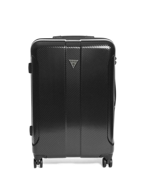 Guess Lustre 24" Spinner Suitcase Resväska Dam Svarta | 687239-AQW