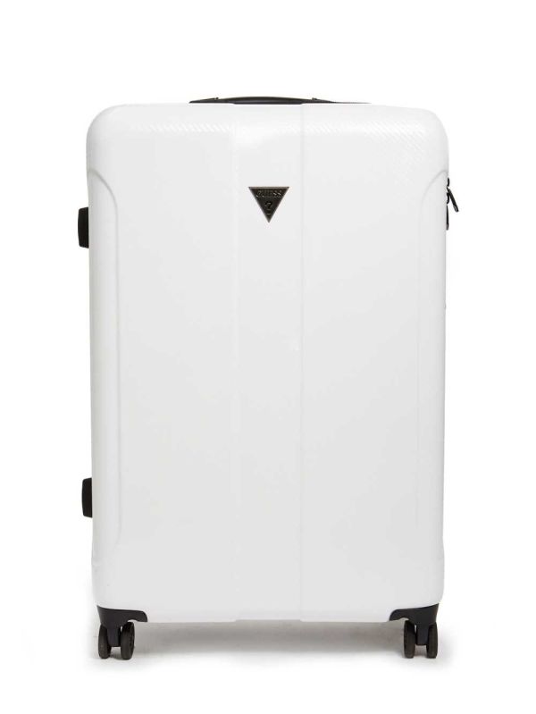 Guess Lustre 28" Spinner Suitcase Resväska Dam Vita | 325746-RTF