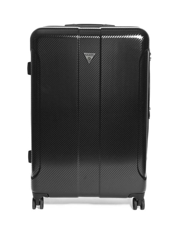 Guess Lustre 28" Spinner Suitcase Resväska Dam Svarta | 736902-SWN